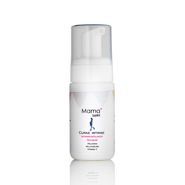 MAMA SEIN!<br>CURAE INTIMAE SCHAUM 100ml<br>Intimreinigungsschaum mit Majoran, Milchsäure und Vitamin C